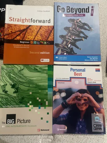 Livro Cultura Inglesa - Go Beyond, Straight, Big Picture, Personal Best
