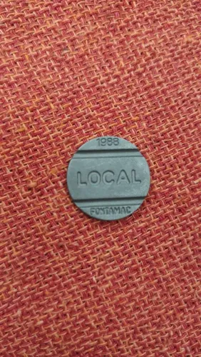 Ficha telefone Local Fontamac 1988