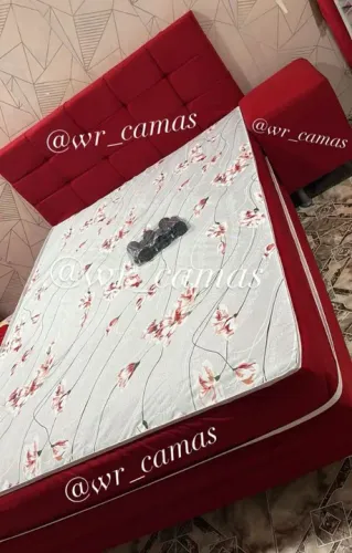 Cama Box Casal  BEM MACIA