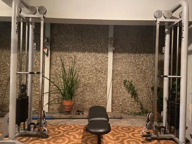 Aparelhagem de musculação - troco por moto no valor