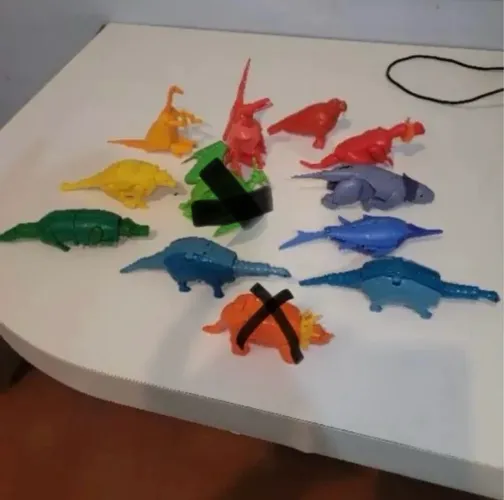 10 bonecos revista recreio, 18,00 a unidade, ler descrição!!!