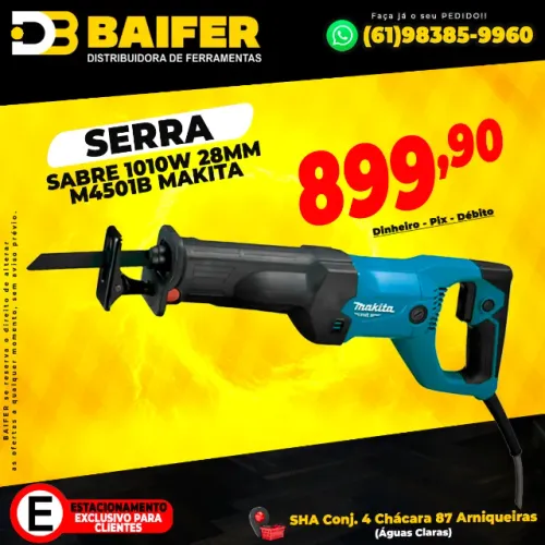 Serra Sabre 1010w 28mm M4501b Makita