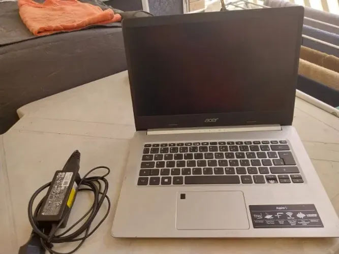 Notebook Acer Aspire 5 I3-1005g1 Ssd 4gb W10h Prata (Usado-Sucata)