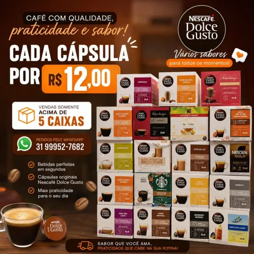 Cápsulas de café