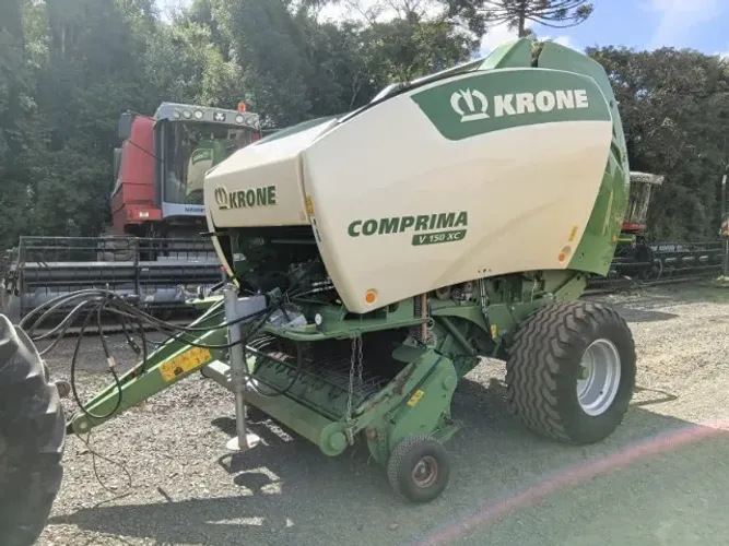 Enfardadeira Krone - Comprima V 150 XC. Fabricação 2022