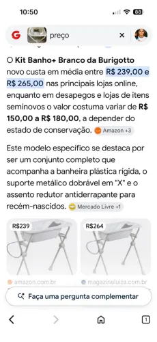 Kit Banheira com suporte
