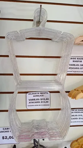 Silhueta acrílica infantil 
