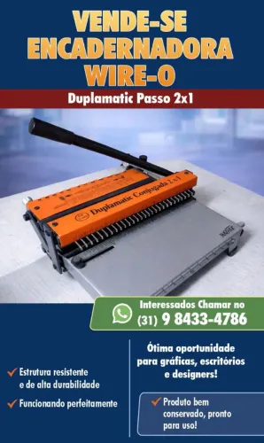 ENCADERNADORA WIRE-O