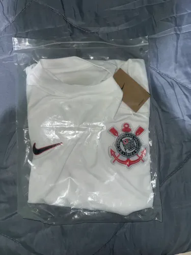 Camisa Sport Club Corinthians Paulista Branca 2021/2022 Nike Original Nova com Etiqueta