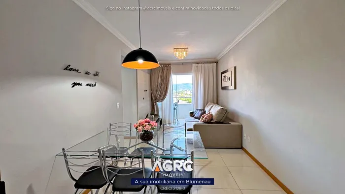 ACRC Imóveis - AP10251 - Apartamento para Locação no Bairro Velha em Blumenau