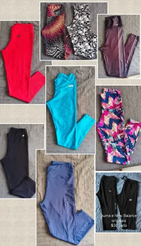 Roupas de academia 