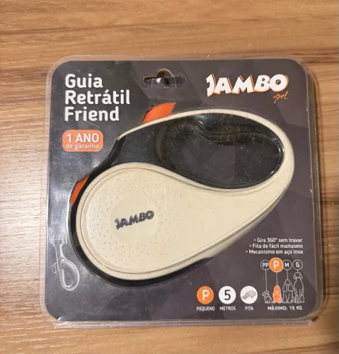 Guia Retrátil Jambo Pet