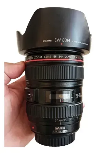 Lente Canon 24-105 f4 L série 1