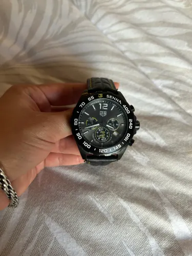 relógio tag heuer ayrton senna