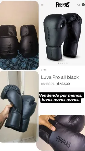 Luvas de Boxe Original Fheras