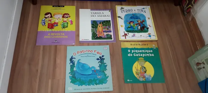 Livros infantil - kit com 5