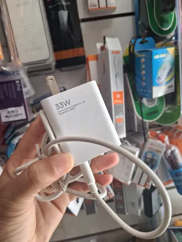 Carregador Xiaomi 33W Original - Praticamente Novo!<br>Preço sugerido: