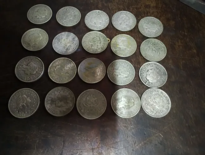 20 moedas 1000 reis 1913 de prata