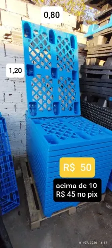 Paletes de plástico