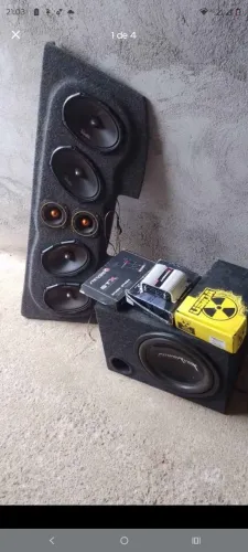 Som automotivo completo 
