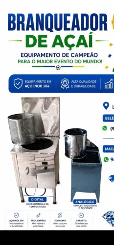 Máquina branqueamento 