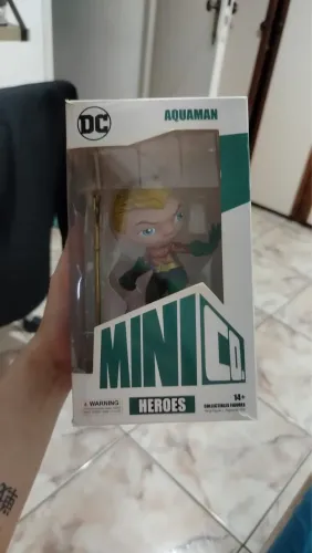 boneco minico heroes aquaman dc