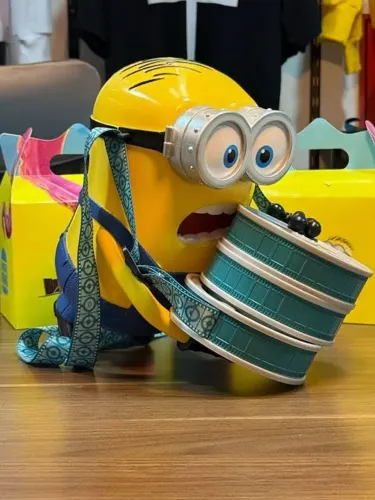 Balde de pipoca Minions Cinepolis