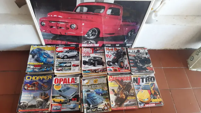 Coleção revistas automotiva