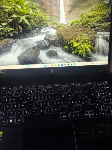 Notebook Gamer Acer nitrov15 (aceito cartão)