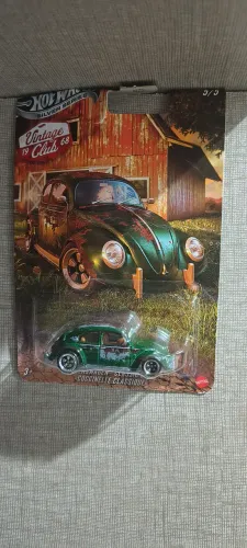 Fusca Hot Wheels Raridade versão de Portugal 