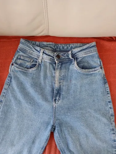 Calça Visual Jeans Mom tamanho 36