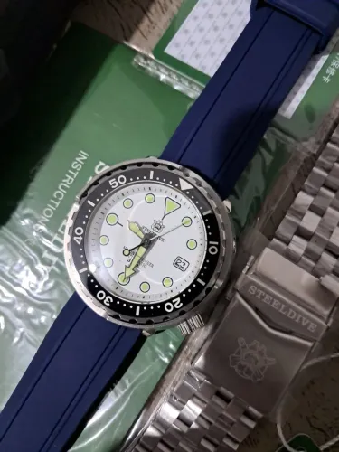 Relógio diver 300m adiesdive nh35 seiko