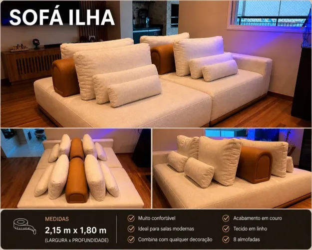 Sofá Ilha