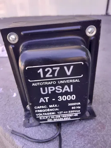 Transformador de energia 127×220 3.000 va