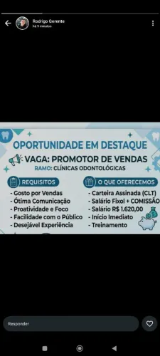 PROMOTOR DE VENDAS!!!!!