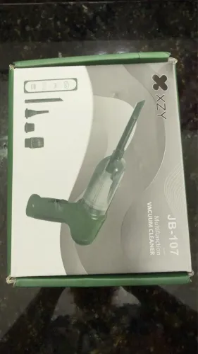 Mini Aspirador de Pó Portátil Sem Fio Recarregável Multifuncional JB-107