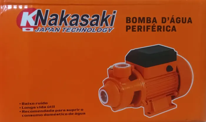 Bomba d'água 0.5 CV. Nova lacrada de fábrica