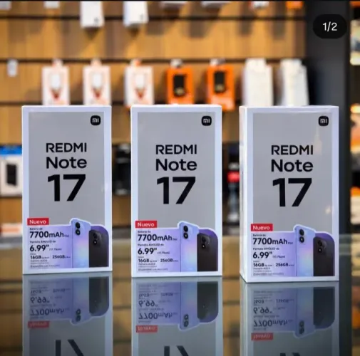 Redmi Note 17 4G 256GB 8GB RAM Global | Smartphone Xiaomi com Entrega Disponível