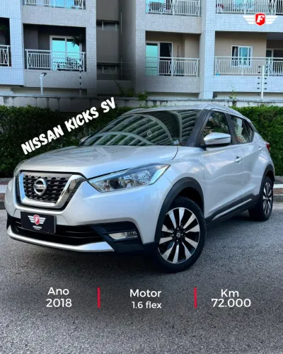 Nissan Kicks SV 1.6 16V Flexstar 5P Aut. 2018