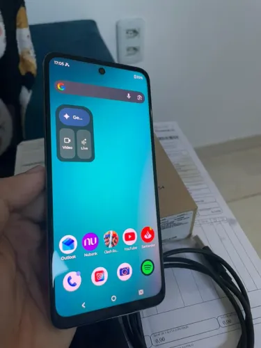 Moto G54 8GB + 256GB Nota fiscal