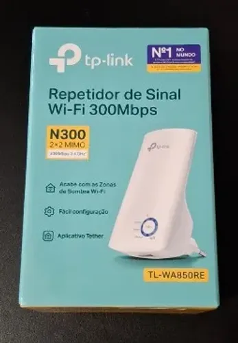 Vendo (Repetidor de Sinal Wi-Fi 300Mbps TP-LINK / Tl-WA850RE)