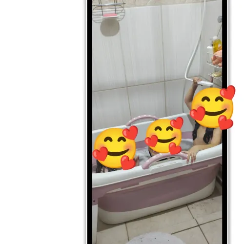 Banheira portátil e dobrável 