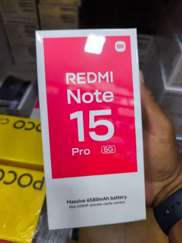 Xiaomi Redmi Note 15 5G 256GB. Novo lacrado com garantia.