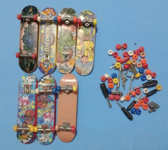 Lote de peças Skate de dedo