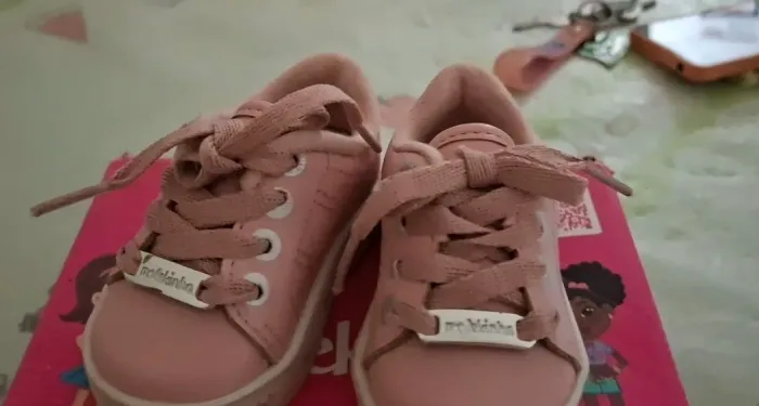 ?Tênis Infantil Molekinha Rosa - Tamanho 2