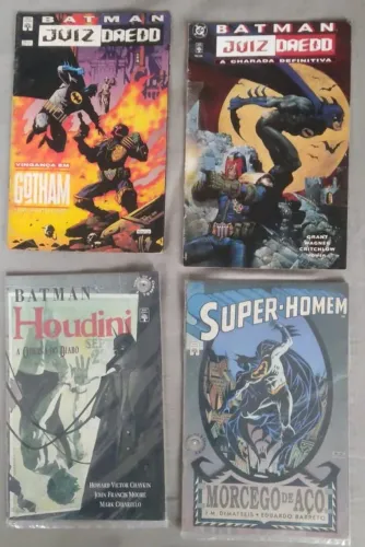 Batman HQ's túnel do tempo e Juíz Dredd Ed Abril