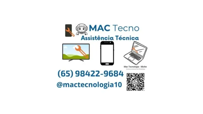 MAC Cell Assistência Técnica Celular, notebooks, TV