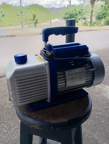 Bomba de vácuo vulkan 12 cfm duplo estágio 