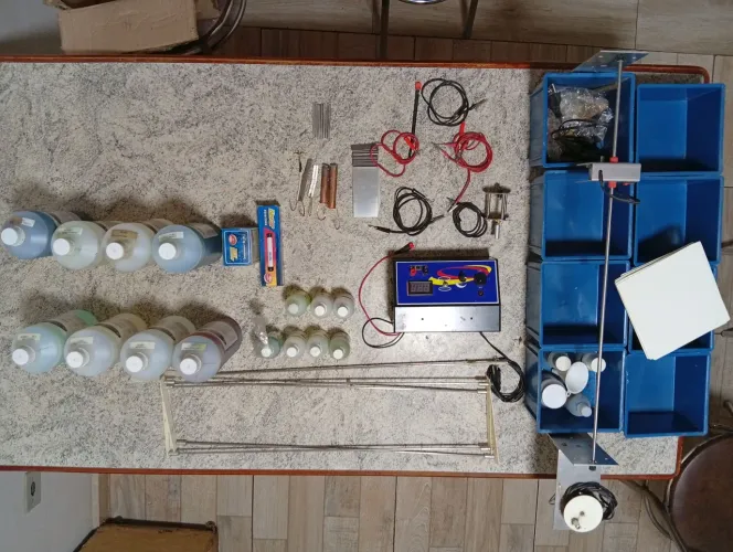 Mini galvanoplastia usada