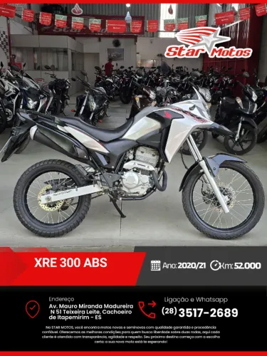 Honda XRE 300 2021 - Excelente estado | Pronta pra qualquer terreno!